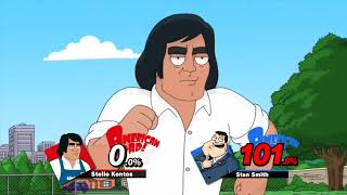 Stelio Kontos beats up Stan Smith but its Smash Ultimate [upl. by Aitropal]