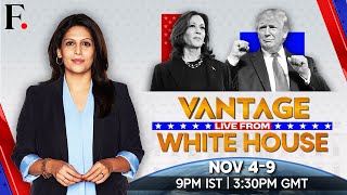 LIVE from White House Trump Defeats Harris To Reclaim US Presidency  Vantage with Palki Sharma [upl. by Adabelle338]