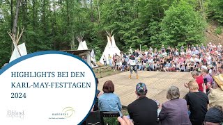 Highlights von den KarlMayFesttagen 2024 [upl. by Alexandrina]