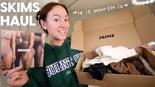 SKIMS Haul Whats REALLY Worth It Vlogmas Day 5 [upl. by Lovell870]