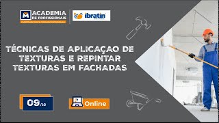 Técnicas de aplicação de texturas e repintar texturas em fachadas [upl. by Publia]