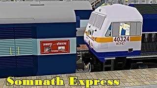 11464 Jablpur To Somnath Express Departure From Jabalpur In MSTS Open Rail [upl. by Warfore258]