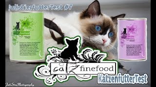 CATZ FINEFOOD Katzenfutter im Test  Nassfutter für Katzen  Review  JulisTierfuttertest 7 [upl. by Ayifa]