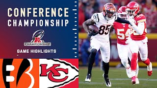 Bengals vs Chiefs AFC Championship Highlights  NFL 2021 [upl. by Bills235]