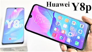 Huawei Y8p  Unboxing and First Impressions [upl. by Leontina979]