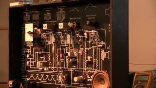 242 How to use an oscilloscope Plus seeing signals in antique radios  NJARC [upl. by Allianora]