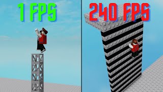 Roblox FPS Comparaison [upl. by Stranger96]