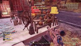 Fallout 76 Raider Punk Quest Rescue Agency Drill Location [upl. by Llerrut]