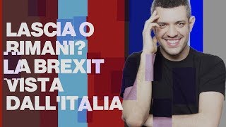 Lascia o rimani La Brexit secondo Francesco De Carlo  Timeline Focus [upl. by Loresz]