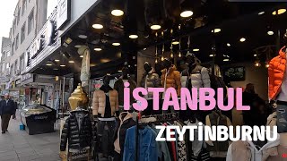 Istanbul Zeytinburnu  58 Boulevard Street Walk Tour 2022 January4k UHD 60fps [upl. by Folger]