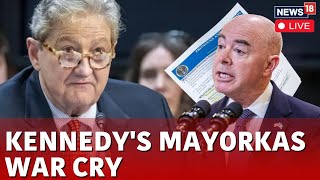 Alejandro Mayorkas LIVE  Senate Democrats Block Kennedy Resolution For Mayorkas Impeachment Trial [upl. by Karly]