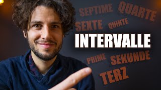 Die INTERVALLE bestimmen  Musiktheorie Basics Teil 3 [upl. by Refinnaej]