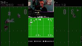 Tecmo Bowl Q1 breaking ankles retro retrogaming retrogames streamer twitch nostalgia [upl. by Shelburne]