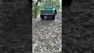 Axial scx24 Chevrolet c10 124 micro rc crawler rc rccrawler axial scx24 truck forest summer [upl. by Maxama]