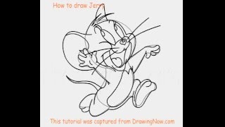 How to draw Jerry [upl. by Jezabel]