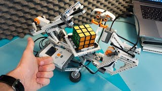 ROBOT LEGO CHE RISOLVE IL CUBO DI RUBIK [upl. by Anoid]