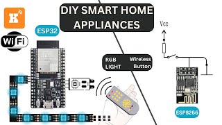 ESP32 DIY Smart Home Automation with KME [upl. by Ranjiv950]