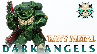 How to paint Dark Angels EXACTLY like the box art full Eavy Metal Masterclass  Start to finish [upl. by Cissej656]