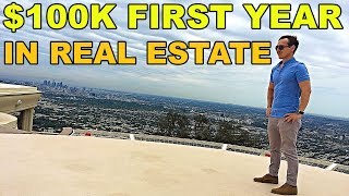 Step By Step How to make 100k your FIRST YEAR as a Real Estate Agent [upl. by Aihpled633]