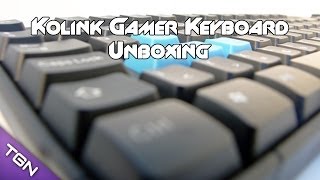 Kolink Gamer Keyboard Unboxing HD M [upl. by Waylen]