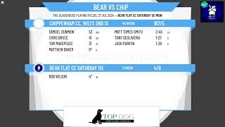 Bear Flat CC Saturday 1XI v Chippenham CC Wilts 2nd XI [upl. by Notnerb]