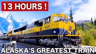 🇺🇸500 FIRST CLASS TRAIN Across Alaska  Alaska Railroad Denali Star Anchorage→Fairbanks [upl. by Adamson996]