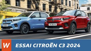 Essai de la nouvelle CITROËN C3 2024 [upl. by Nytsyrk]