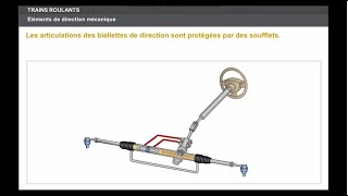 les elements de la direction crémaillere [upl. by Shama]