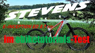 2021 STEVENS EINCEPTION ED 87 GTF was kann das EEnduro Stevens NEU  EMTB  SHIMANOFOX [upl. by Bauer170]