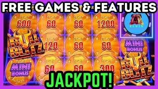 My BIGGEST JACKPOT EVER on Bull Blitz [upl. by Hareemas]