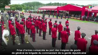 🔴 DIRECT  Port des insignes de grade de général de brigade du commandant de la GR [upl. by Libove]