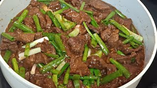 Cooking Live Mongolian Beef ala PF Changs live [upl. by Oirom]