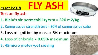 Fineness Test of Fly ash as per IS3812 part1  Blaines air permeability  45 micro sieve flyash [upl. by Aryaz]