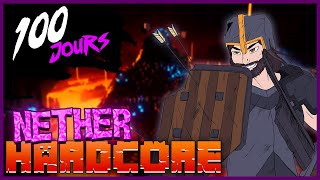 Jai survécu 100 jours en hardcore dans le Nether Voici ce quil sest passé [upl. by Sherfield711]