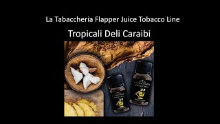 La Tabaccheria Flapper Juice Tobacco Line  Tropicali deli Caraibi  NET Hybrid  Tropical Tobacco [upl. by Annej]