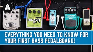 Lets Build a Budget Bass Pedalboard  Everything You Need to Know for Your First Bass Pedalboard [upl. by Gorga868]