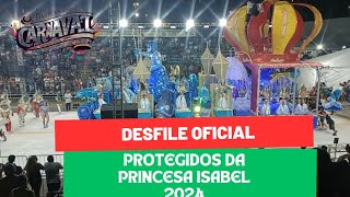 Desfile oficial Protegidos da princesa Isabel 2024 [upl. by Itsur]