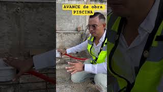 AVANCE DE CONSTRUCCIÓN DE UNA ALBERCA EN MÉRIDA  PARTE 13 piscina construction pool [upl. by Ahseeyt]