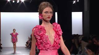 Badgley Mischka Spring 2018 [upl. by Eisdnil]