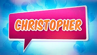 Joyeux anniversaire Christopher [upl. by Egiaf]