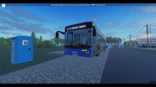 Roblox Warsaw Local Lines Isuzu Cityport 12 35132 Linia L1 [upl. by Rochus]