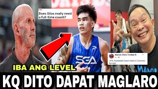 FUTURE ni KEVIN QUIAMBAO Saan LIGA NGA BA SUGGESTION ni COACH TIM sa GILAS  PROGRAMA KAILANGAN [upl. by Dlonra26]