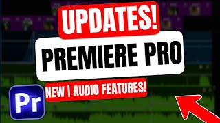 new audio Features in adobe premiere pro 2024 updates  Audio Features [upl. by Bahe]