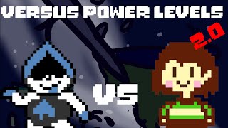 VPL Deltarune Lancer VS Chara [upl. by Eissirhc]