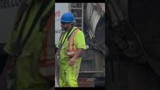 “Bouncing Betty”🤪🍿🤘hydrovac truck trucks excavator operator construction dump bounce [upl. by Ttevi501]