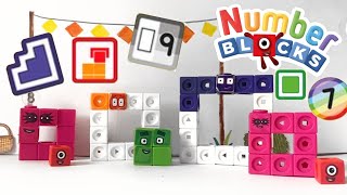 Numberblocks Club Picnic Episode Exploring Number Relationships With Math Link Cubes 130 [upl. by Nehepts]