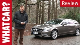 2013 MercedesBenz CLS Shooting Brake review  What Car [upl. by Avika]