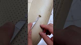 How to repair a torn car 🚗 seat 👍 New Viral Gadgets shortvideo [upl. by Neille]