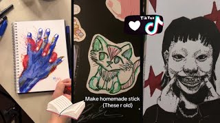 TikTok sketchbook compilation part 2 [upl. by Dusza]