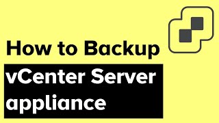 Backup vCenter Server Appliance [upl. by Mickelson]